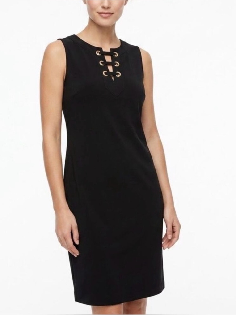 Michael by Michael Kors black sleeveless dress size Small Size Small